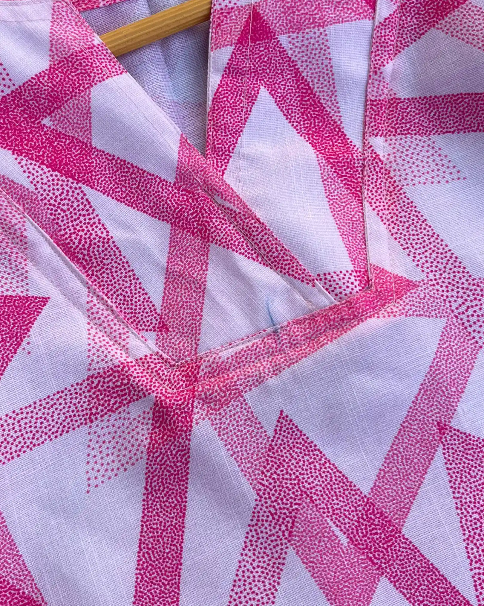 T001 Abstarct Pink Top - Image 4