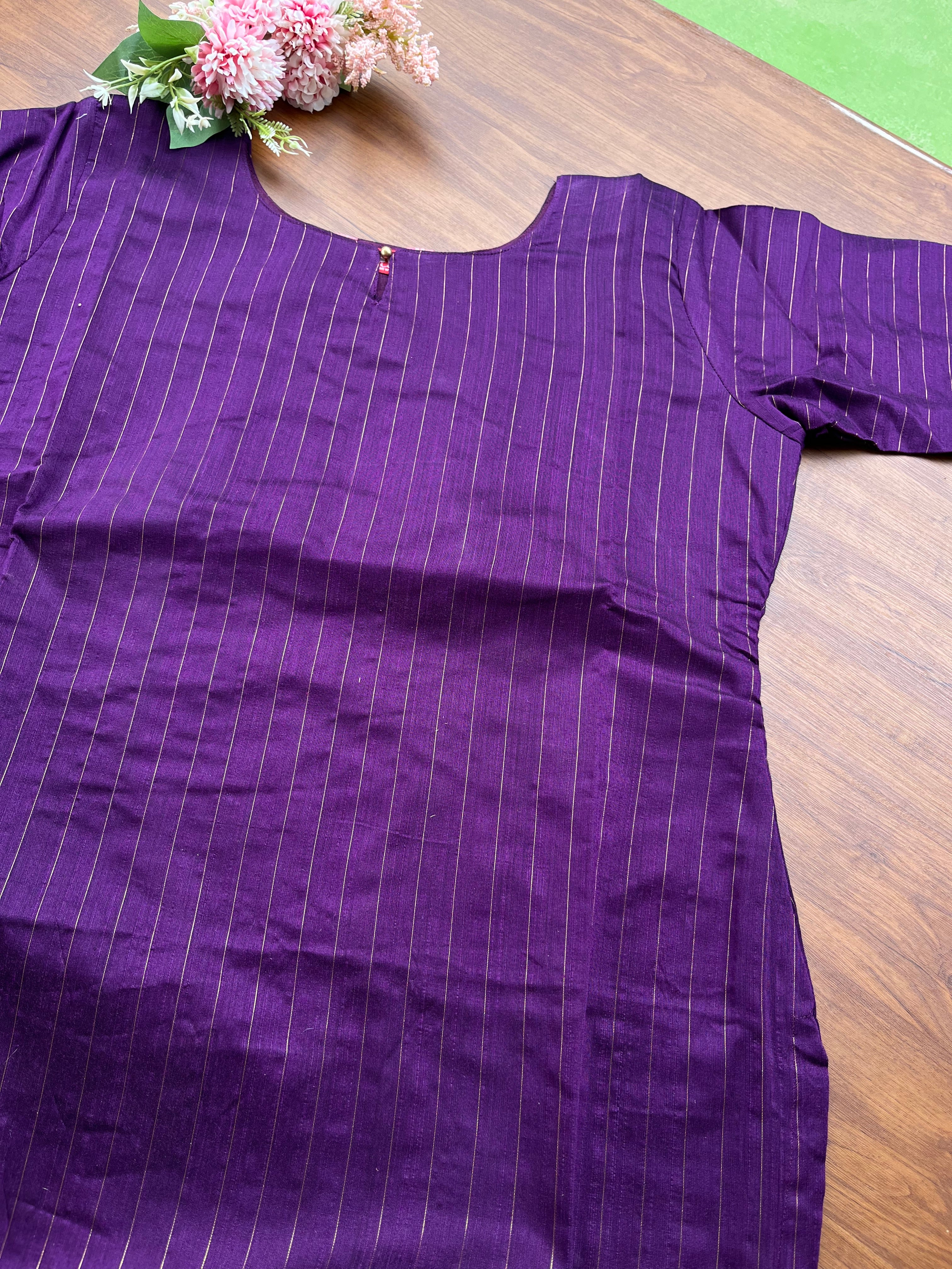 T107 Luxe - Royal Vines Kurta Set - Image 4
