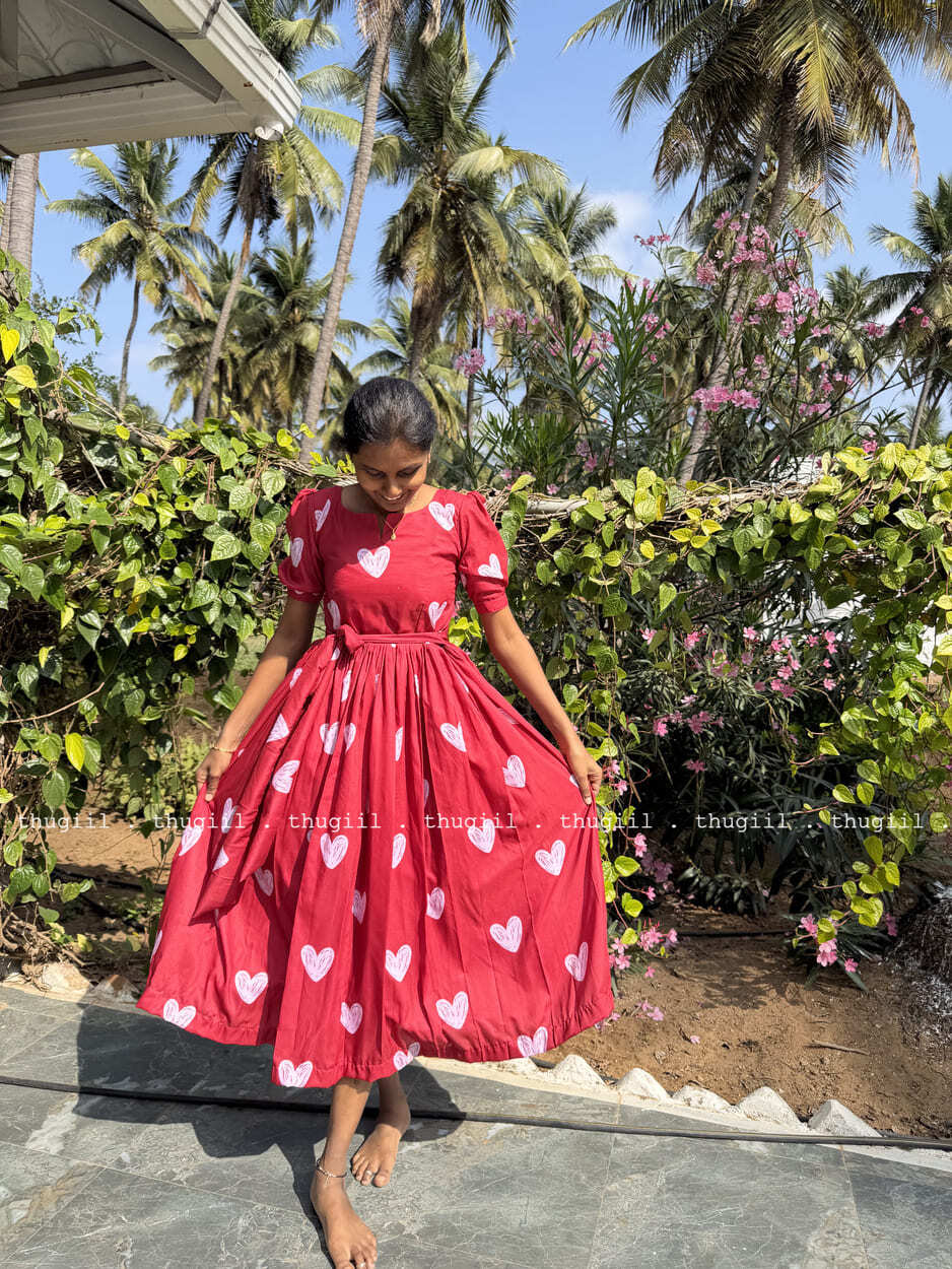 T261 Red Velvet Love - Dress - Image 3