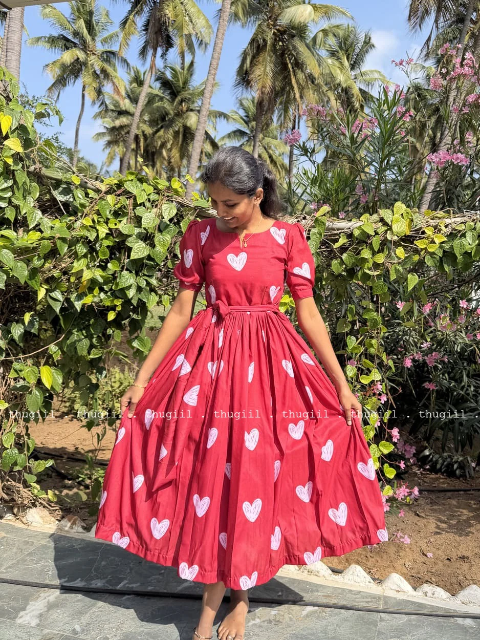T261 Red Velvet Love - Dress - Image 4
