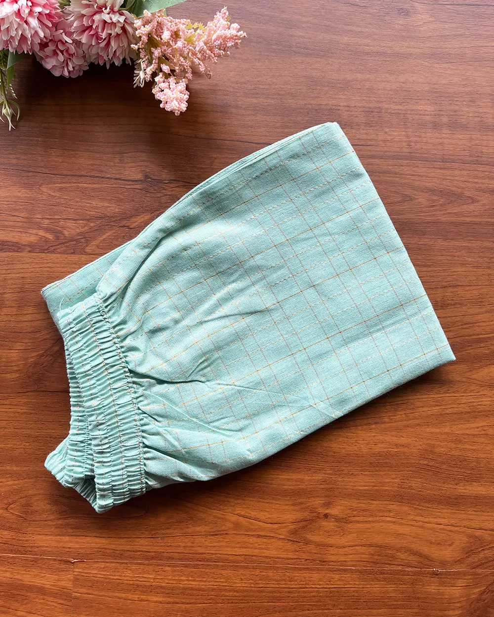 T263 Icy Mint Edit Kurta Set - Image 4