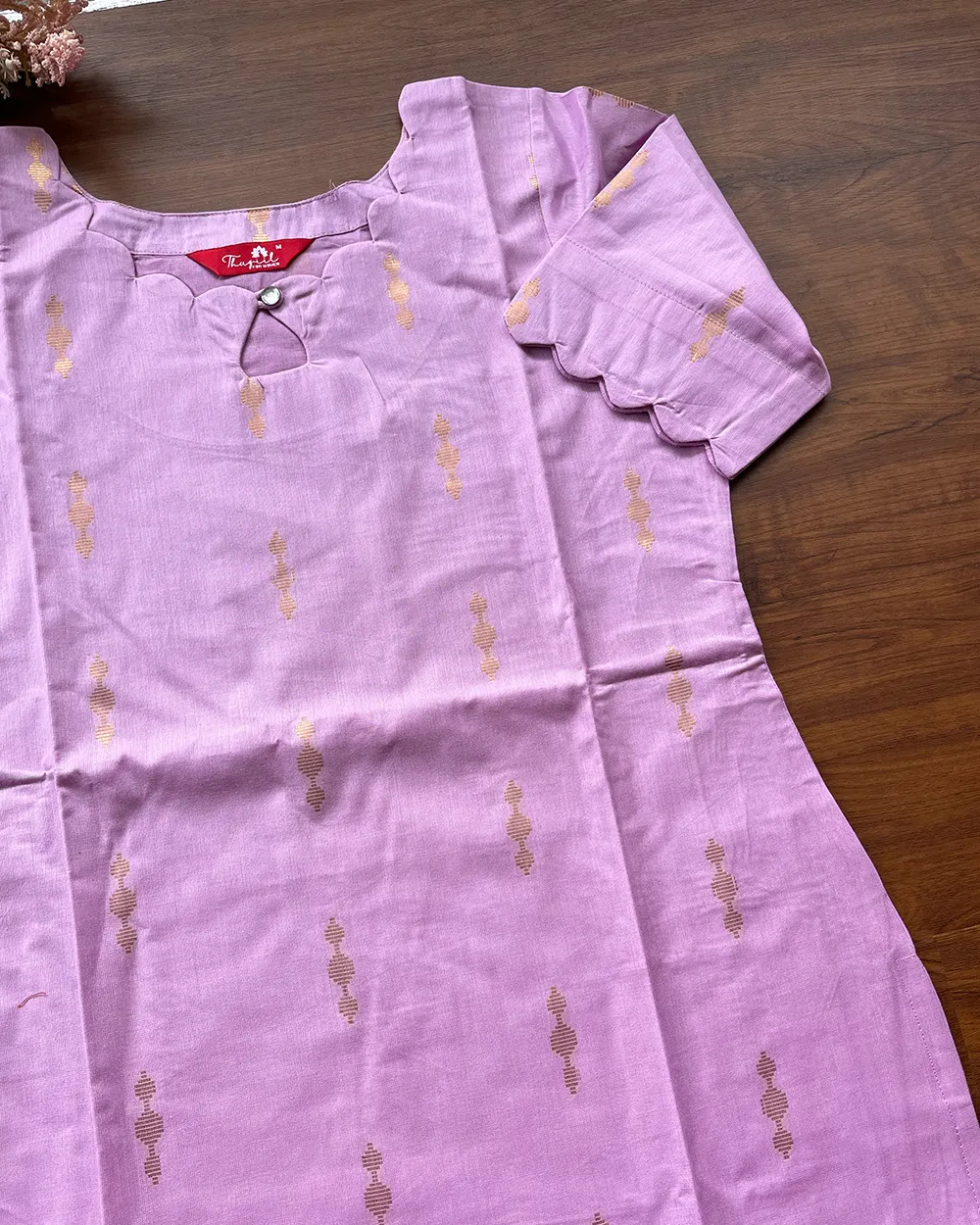 T264 Ready To Dispatch - Rose Mist Kurta Set - Image 3