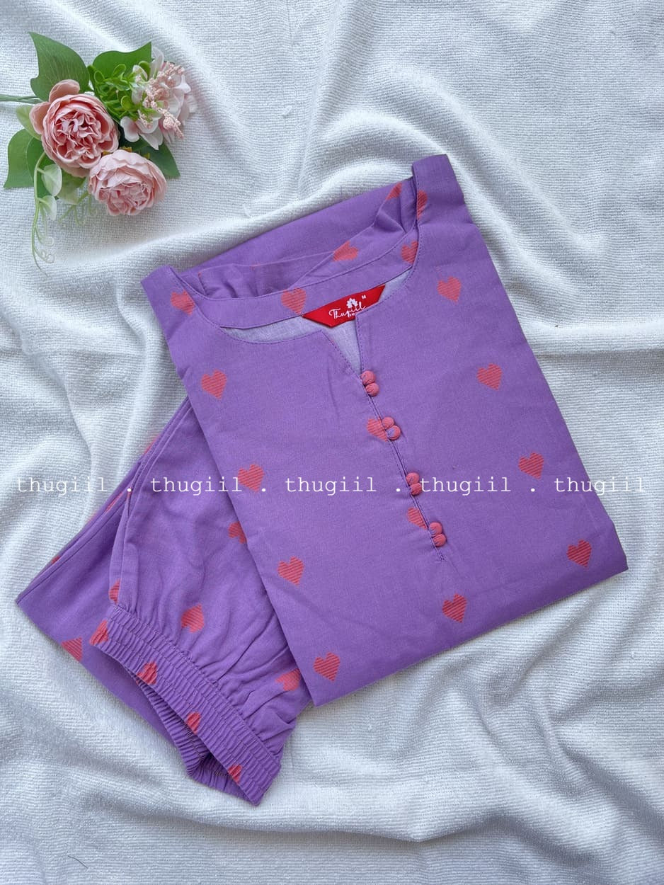 T265 Ready To Dispatch - Lavender Love Kurta Set - Image 2