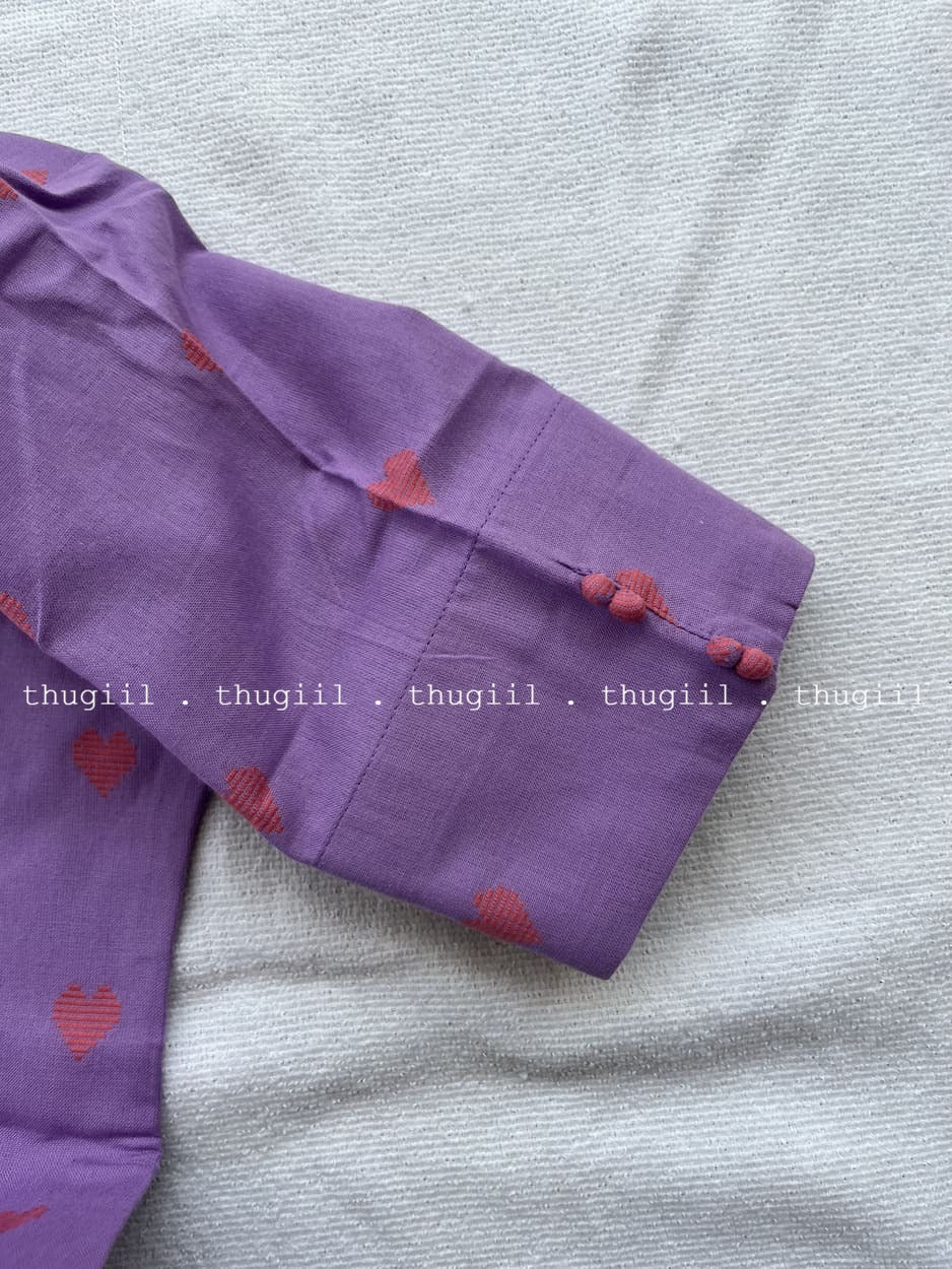 T265 Ready To Dispatch - Lavender Love Kurta Set - Image 3