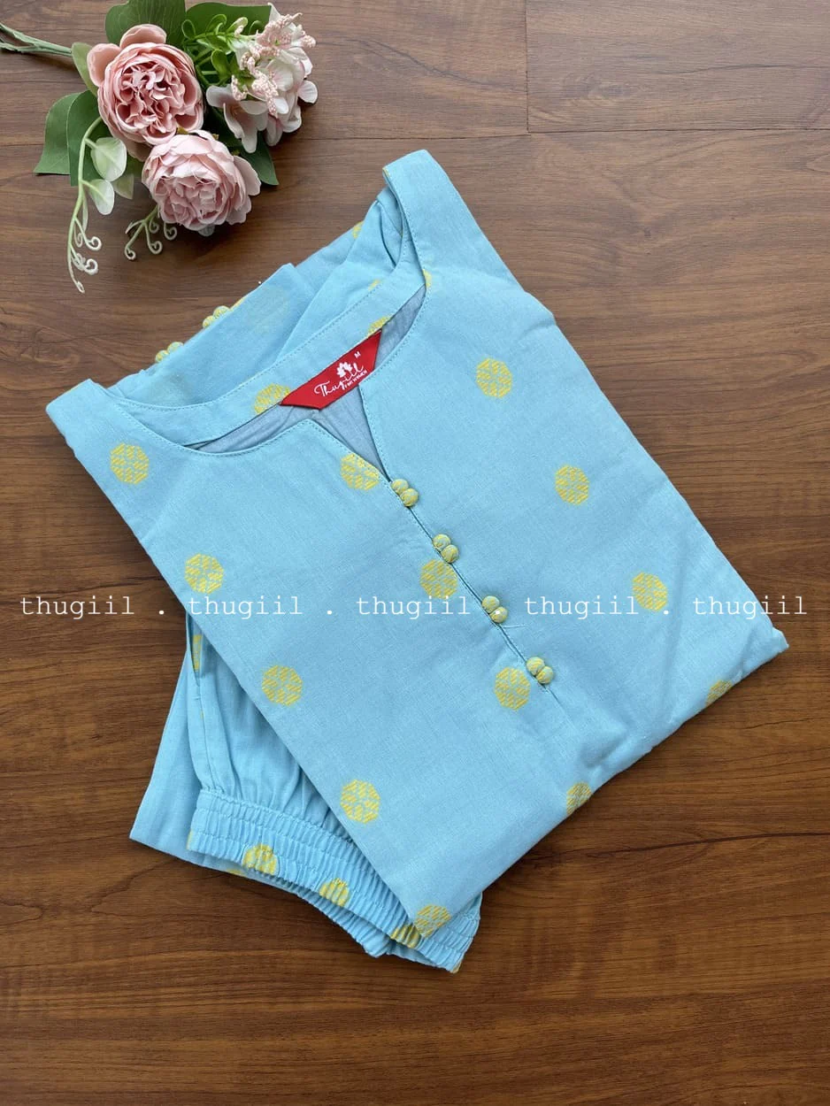 T275 Sun & Sky Kurta Set - Image 2