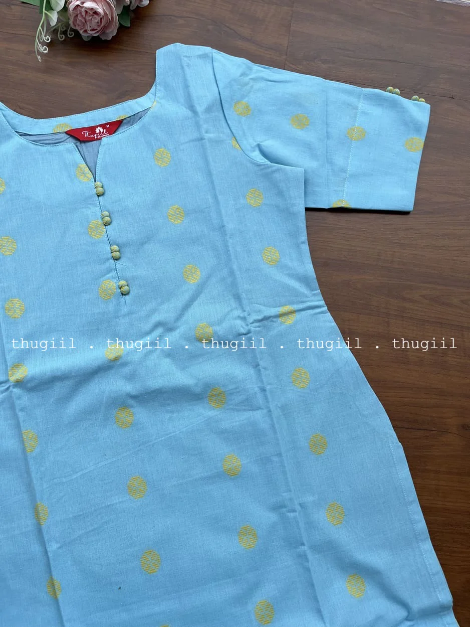T275 Sun & Sky Kurta Set - Image 3