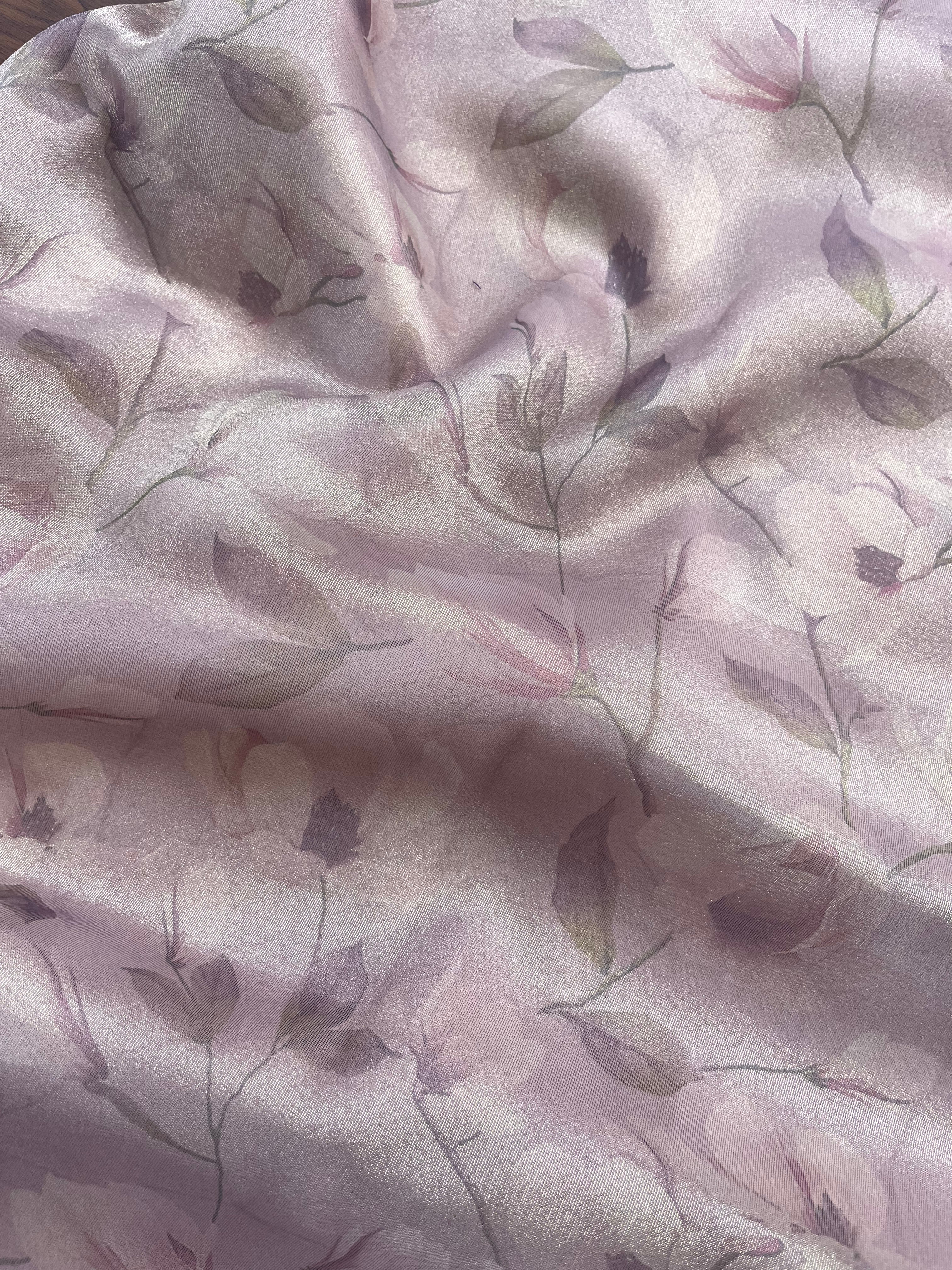 T297 Rose Gold Floral Kurta - Image 3