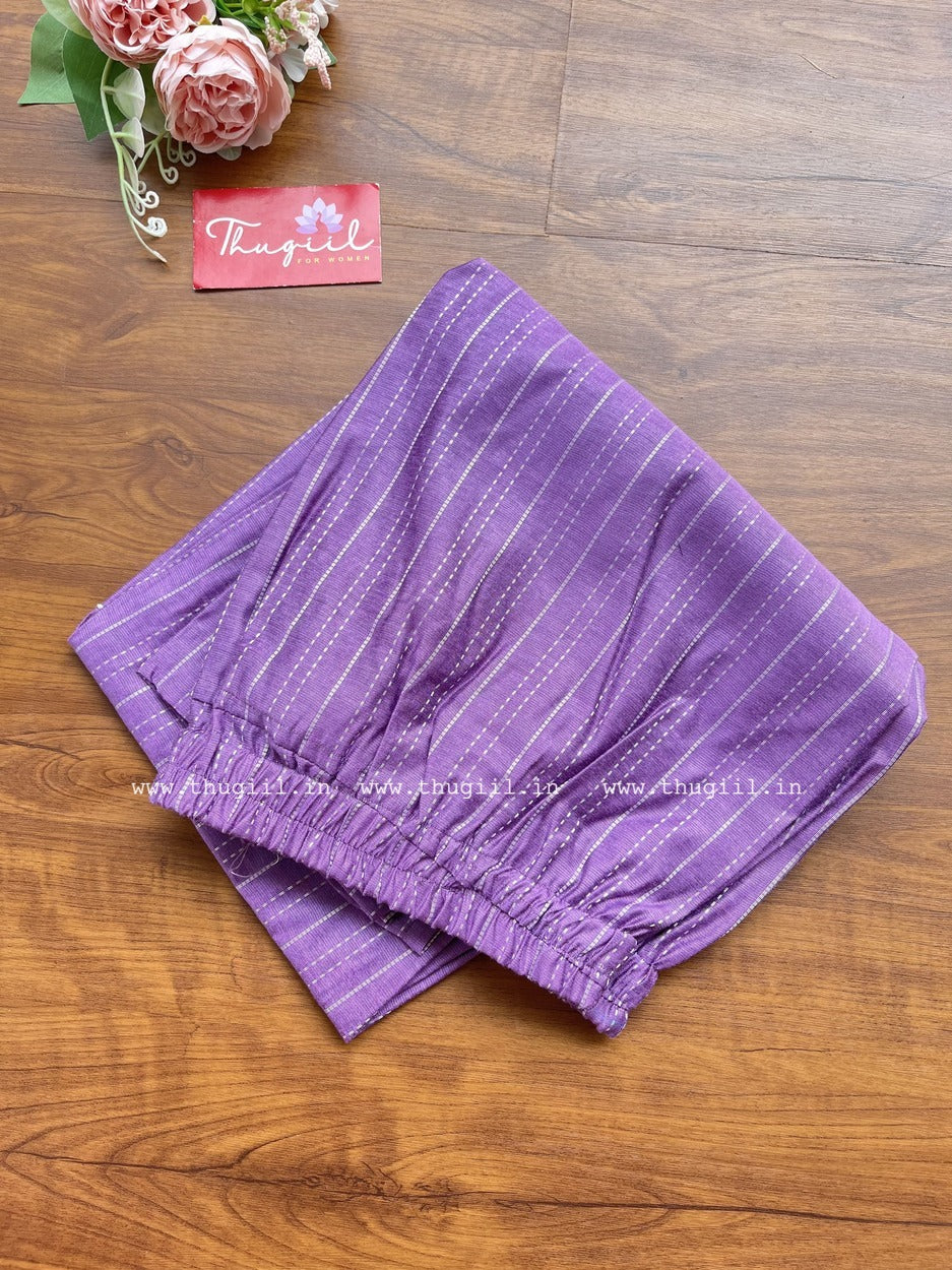T305 Violet Grace Kurta Set - Image 2