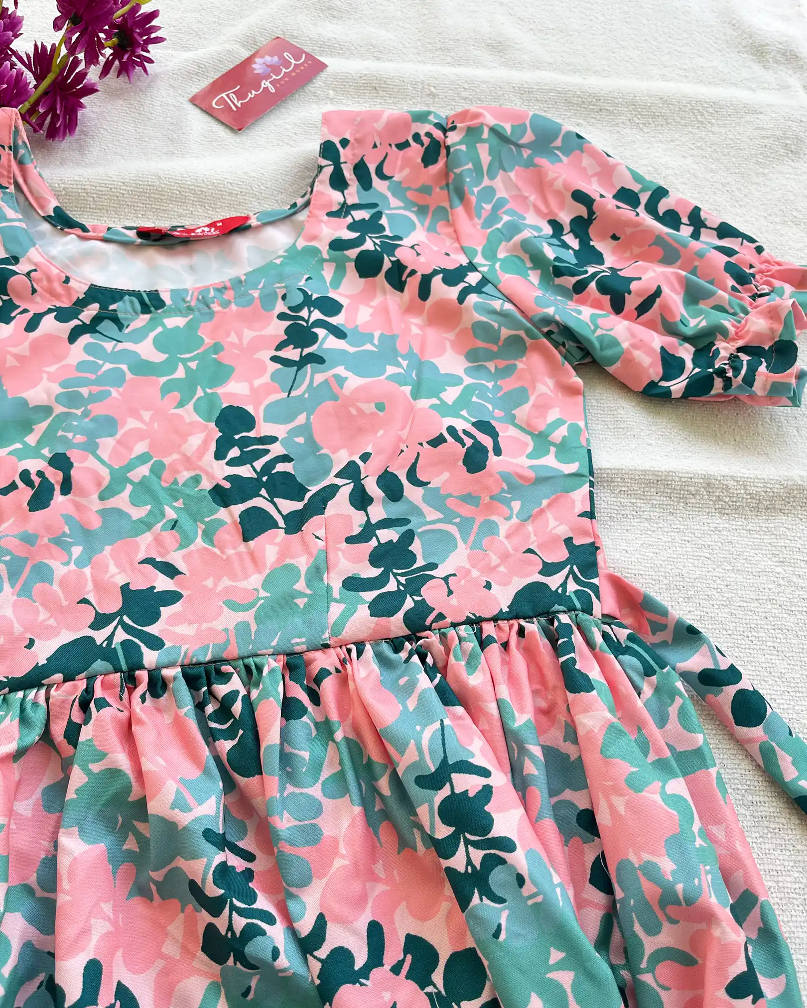 T075 Two Layer Dress - Image 4