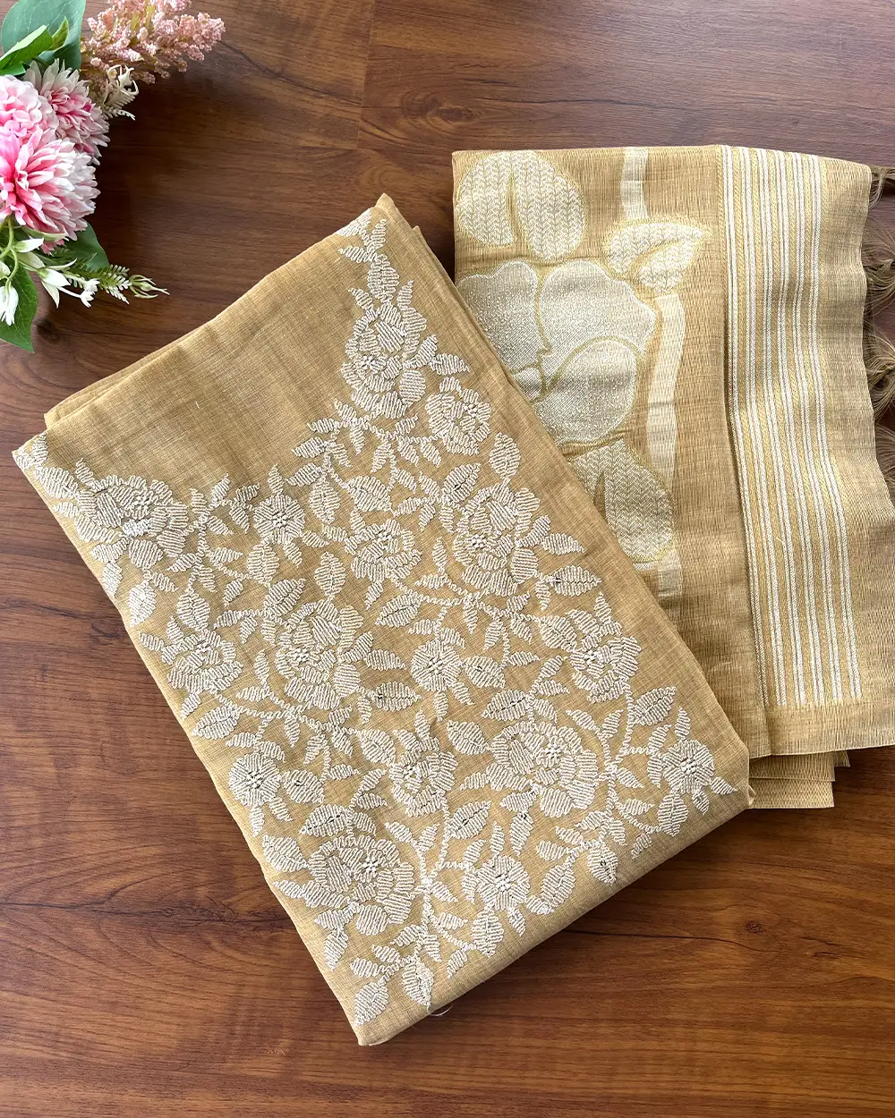 T109 Jute Silk Unstitched Salwar Suits - Image 2